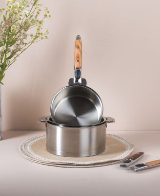  Stainless Steel Strate 1 Qt. Saucepan Set with Handles