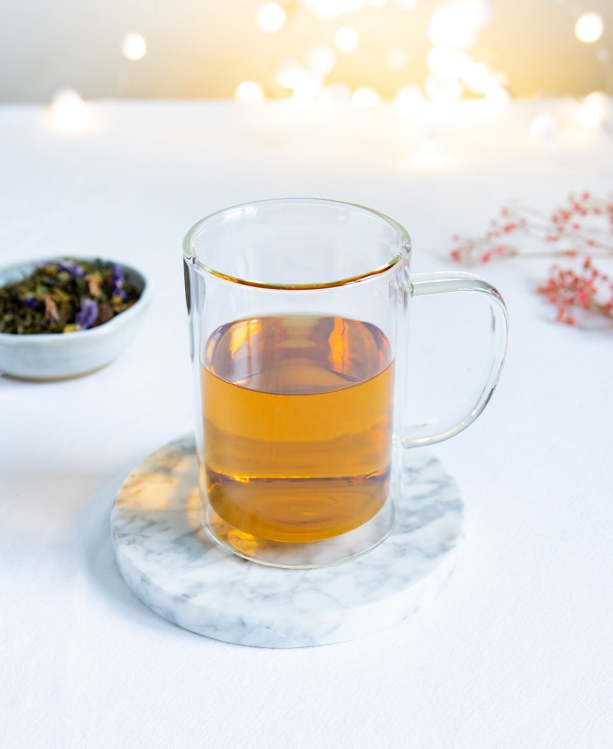 Cristel Oolong Glass 3-piece Teapot And Mug Set In Glass