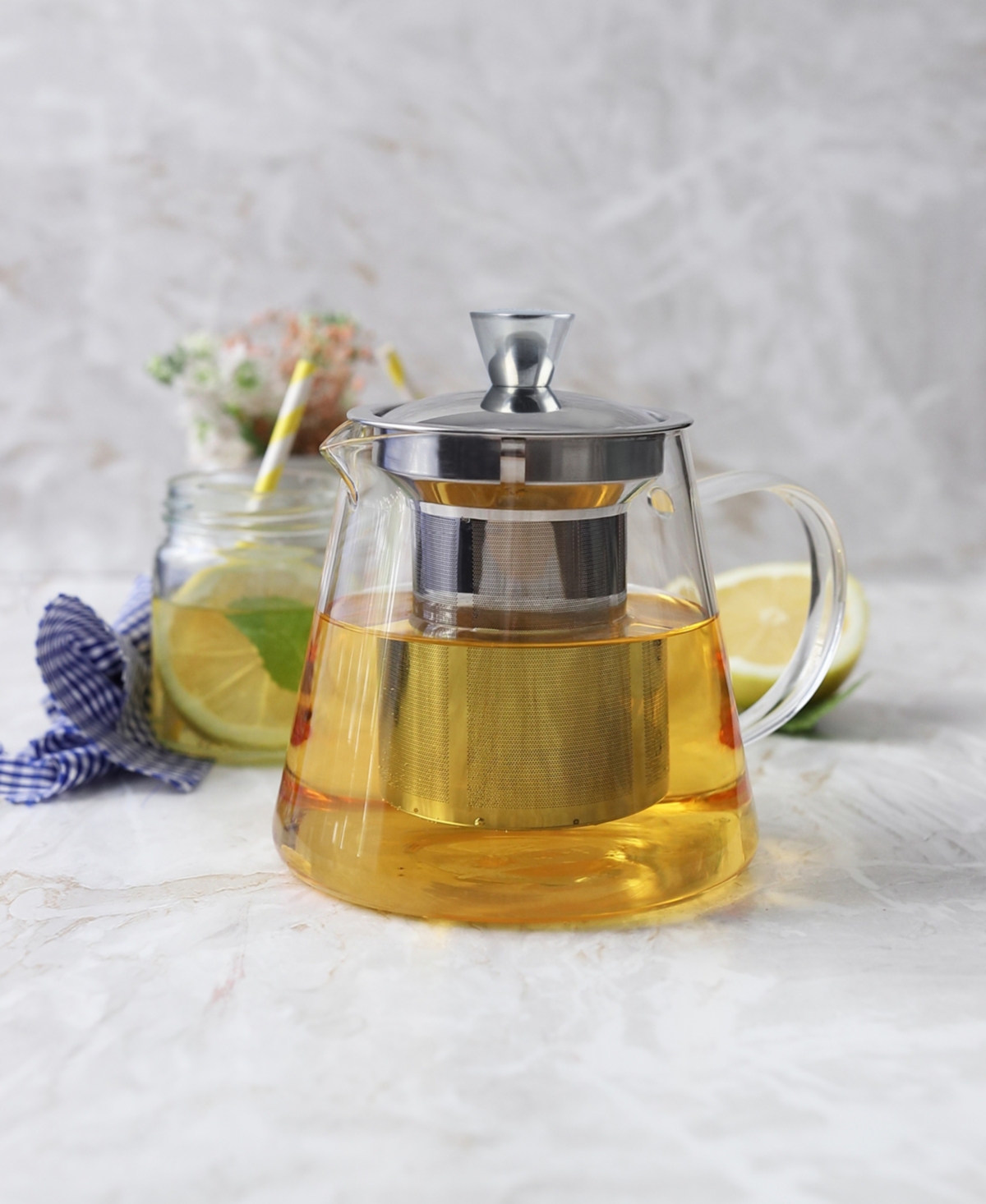 Cristel 27 Oz. Oolong Teapot In Glass