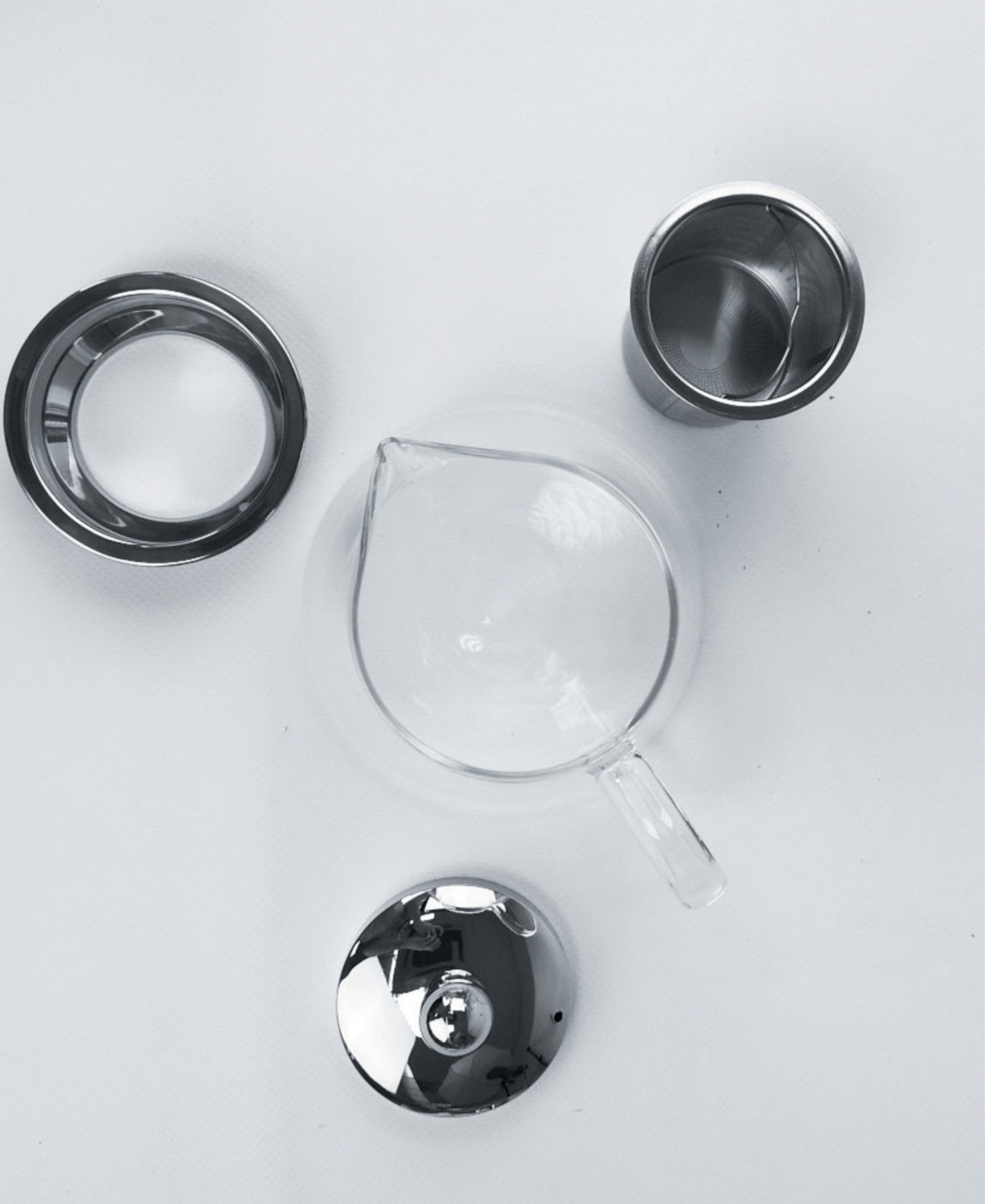 Cristel 41 Oz. Oolong Teapot In Glass