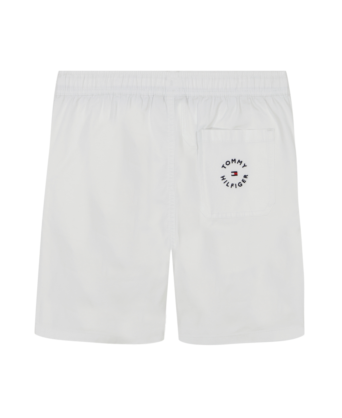 Tommy Hilfiger Big Boy Core Essentials Pull-on Short In Fresh White