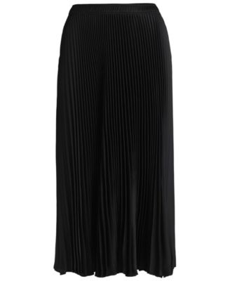 Women's Micro Print Plisse Skirt