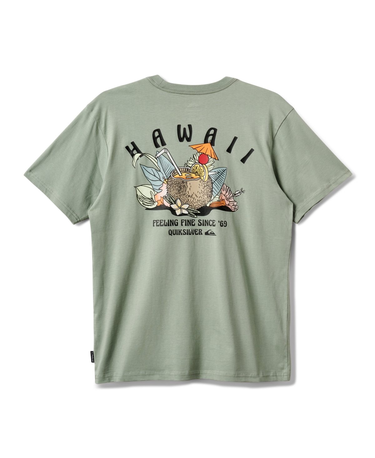 Quiksilver Men's Hawaii Spirits Short Sleeve T-shirt