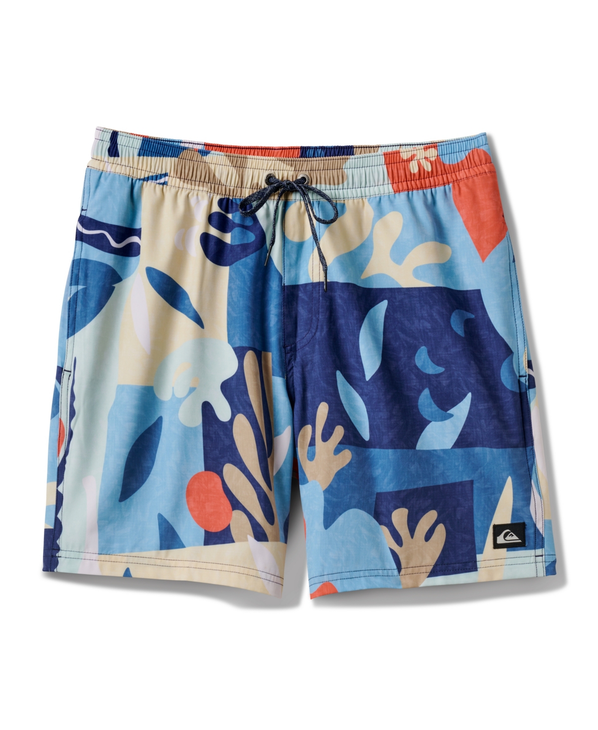 Quiksilver Men's Surfsilk Mix Volley 17 Nb Shorts In Cream