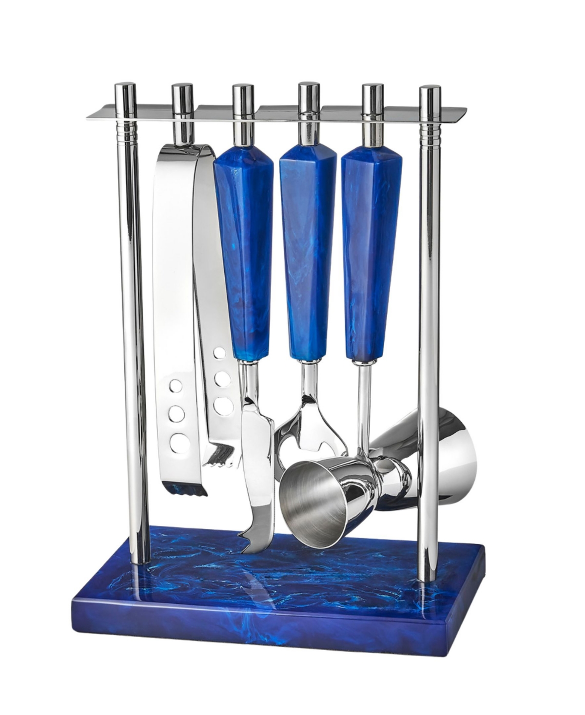 Godinger Azure Bar Tool, Set Of 4 In Blue