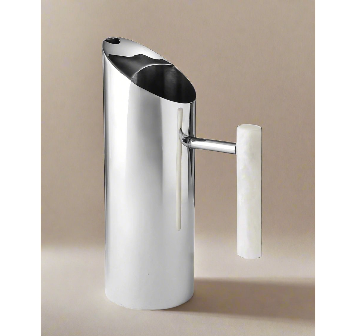Godinger Azure Resin Beverage Pitcher In Silver