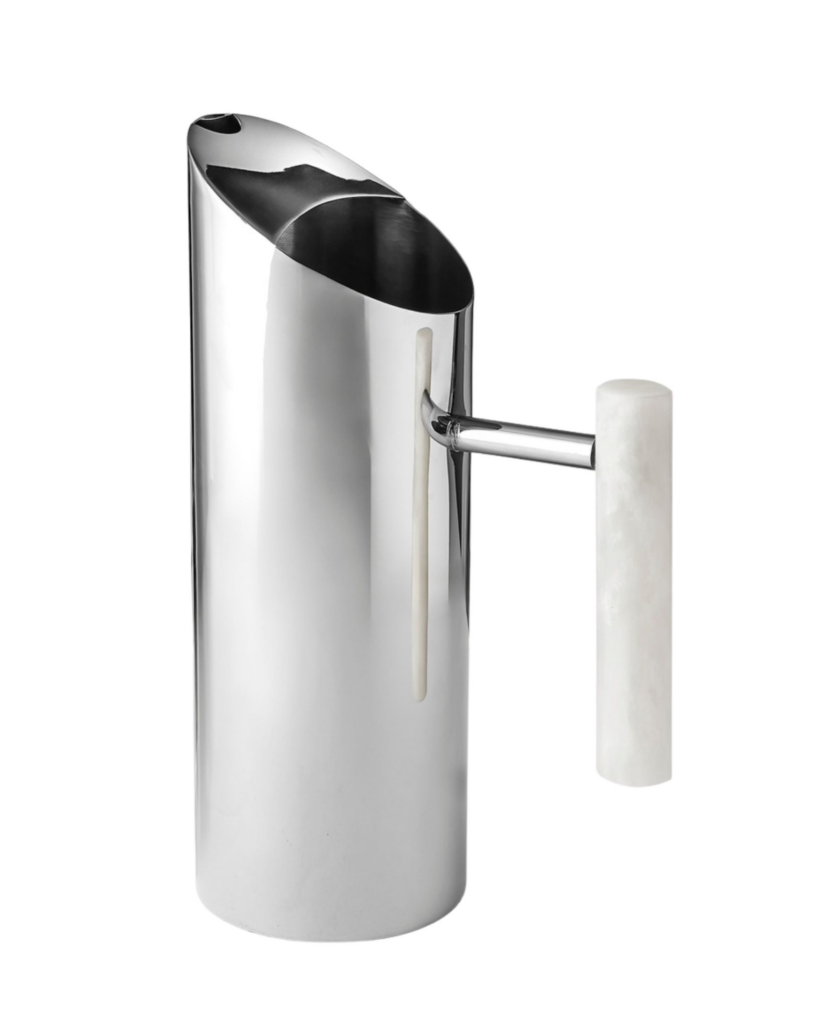 Godinger Azure Resin Beverage Pitcher In Silver