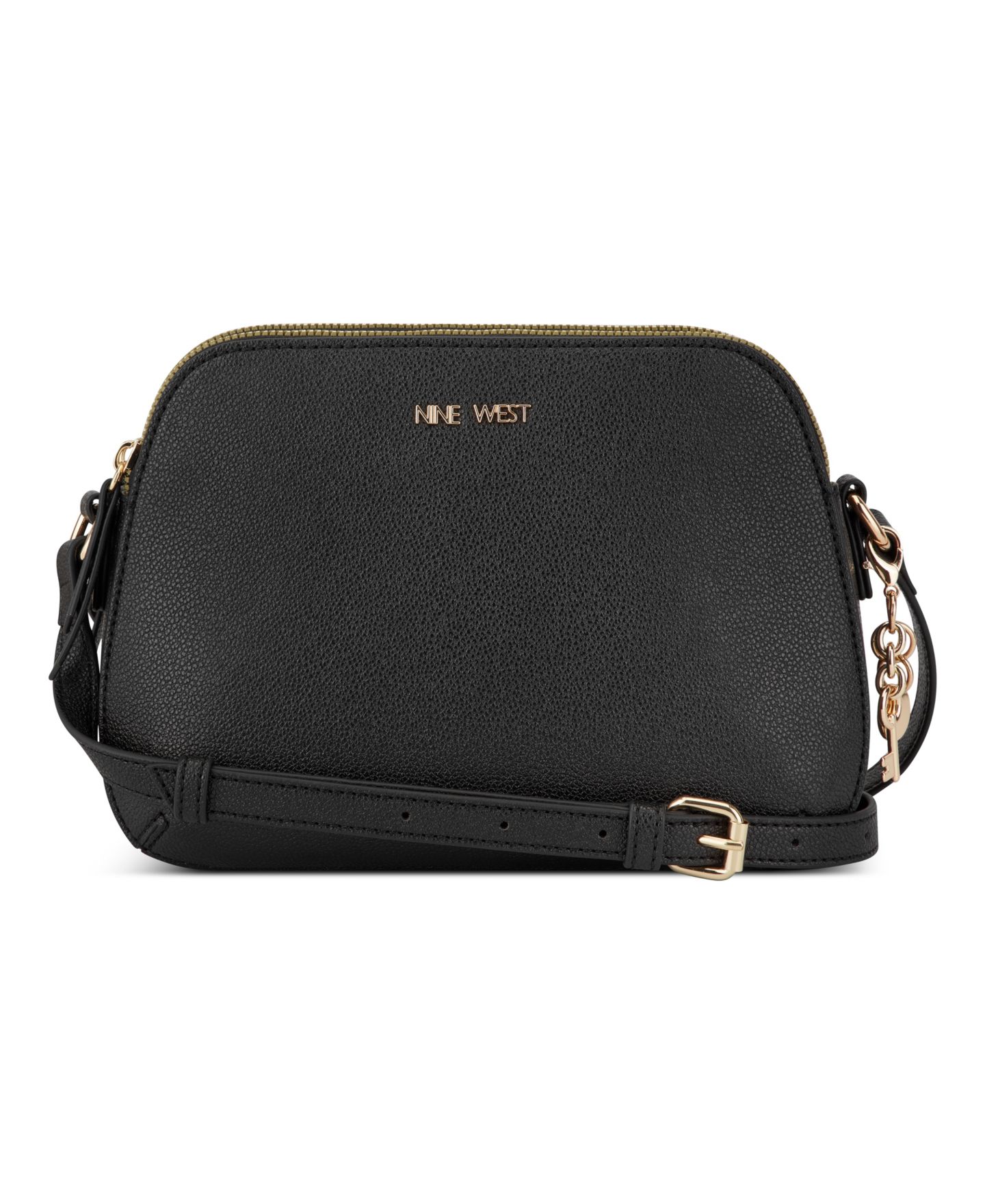 Женская сумка Nine West Cibrina Dome Crossbody, цвет: Чёрный — фото 3