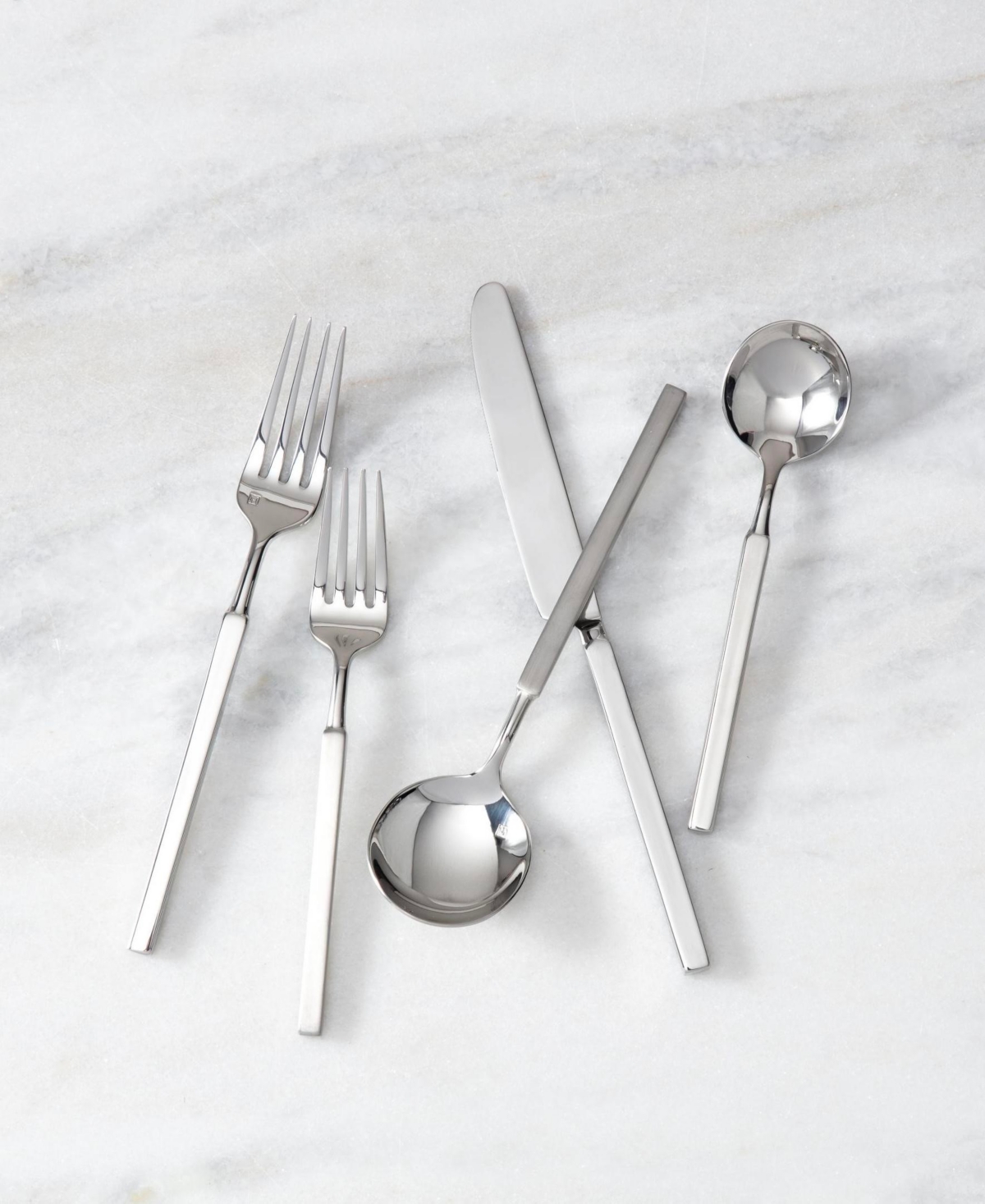 Fortessa Jaxson Brushed 5-piece Place Setting In Sliver