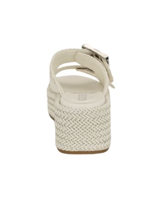 Women's Binks Double-Buckle Woven Platform Wedge Sandals