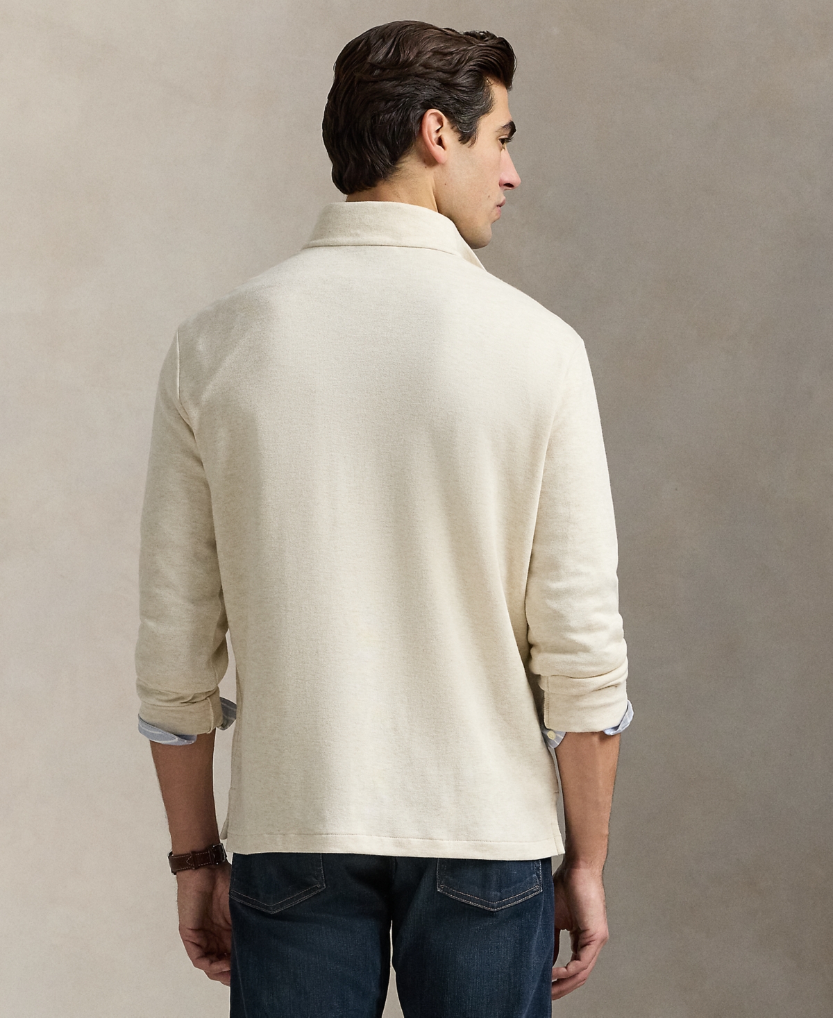Polo Ralph Lauren Men's Cotton-Blend Jacquard Pullover
