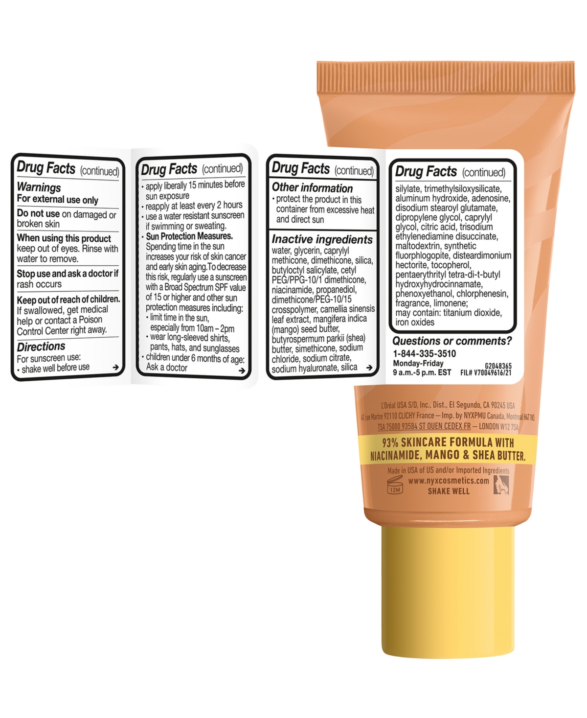 Nyx Professional Makeup Buttermelt Glaze Tint In Vanilla Bean Butta