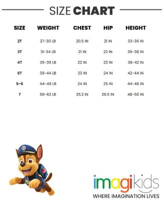 Toddler Boys Chase Marshall Rubble Rocky 4 Pack Graphic T-Shirts to