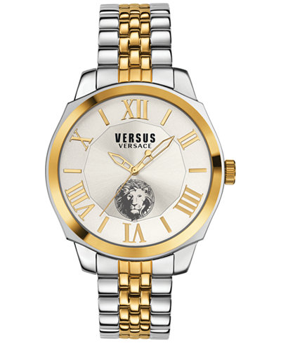 Versus by Versace Men's Chelsea Two-Tone Ion-Plated Bracelet Watch 42mm SOV040015