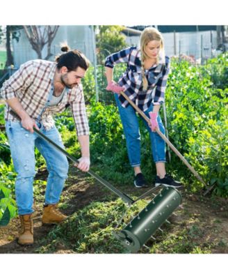 Detachable Handle 21 Inch Manual Lawn Aerator