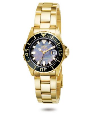 Women's 2962 Pro Diver  Quartz 3 Hand Black Dial Watch