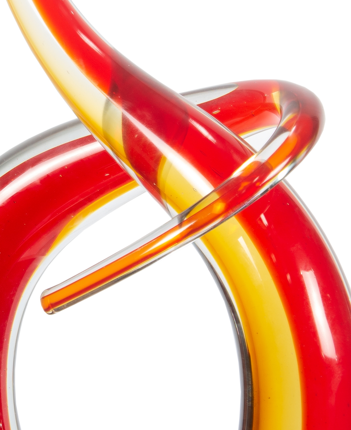 Dale Tiffany Marlin Art Glass Sculpture Birthday Figurine In Red