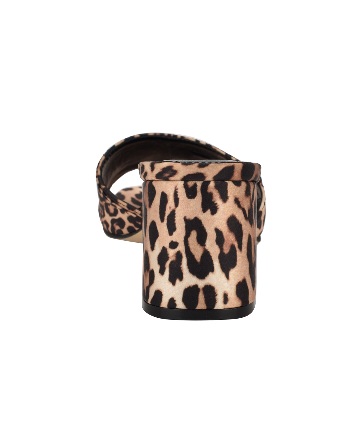 Guess Women's Gallai Block Heel Slip-on Sandals In Leopard