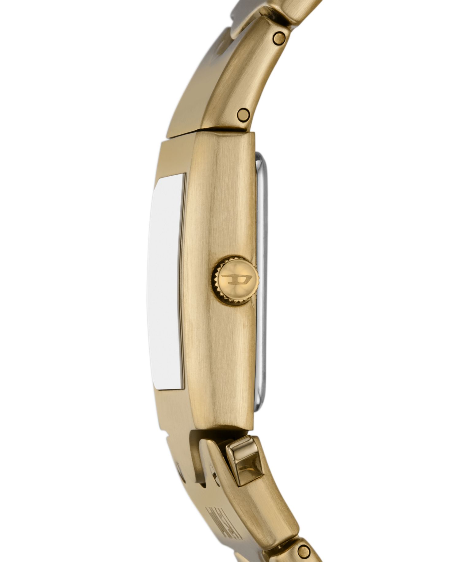 Men's Closer Quartz Three-Hand Gold Stainless Steel Watch, 22mm