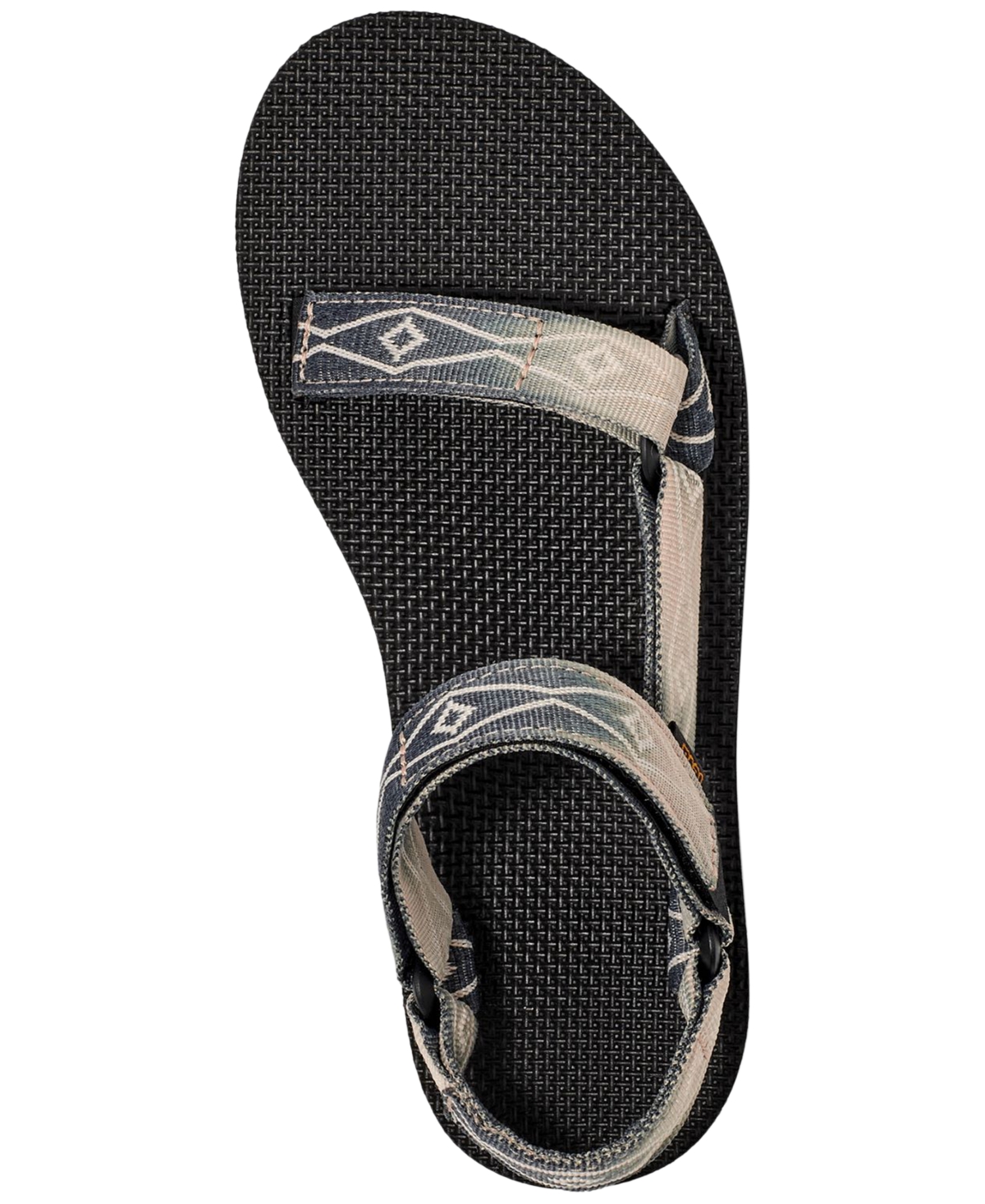 Teva Flatform Universal Sunscape Sandal In Waterless Black,cream