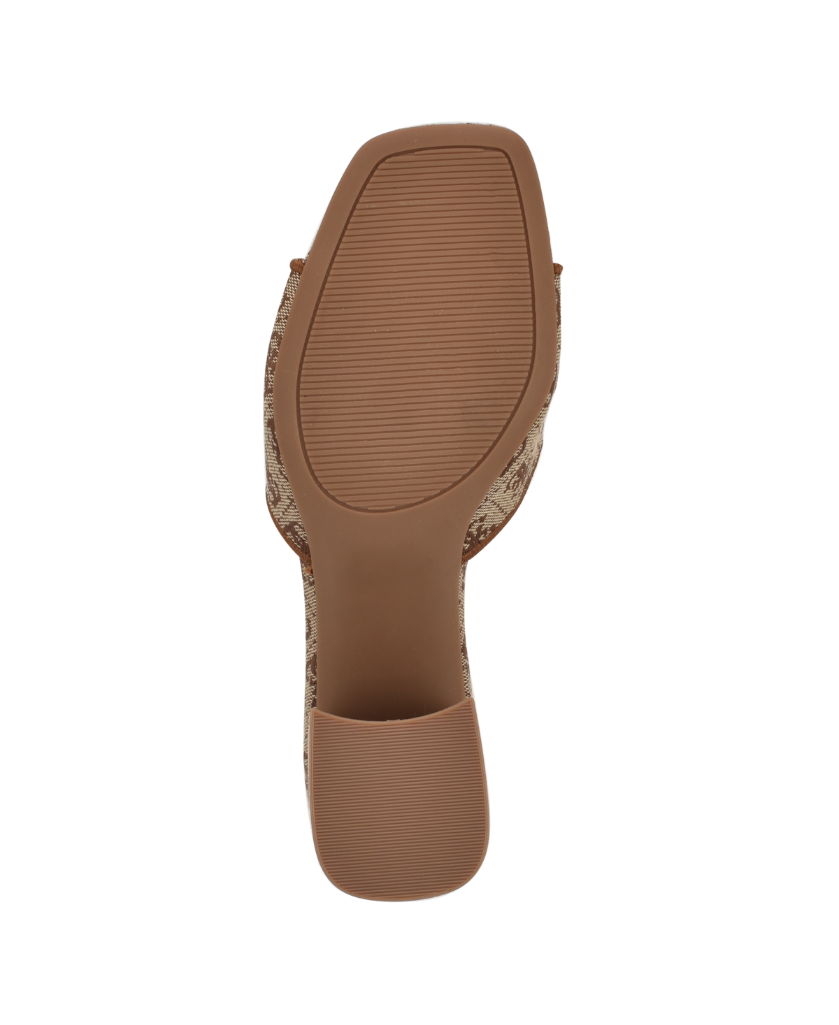 Guess Women's Galsee Quattro-g Cutout Block Heel Sandals In Brown