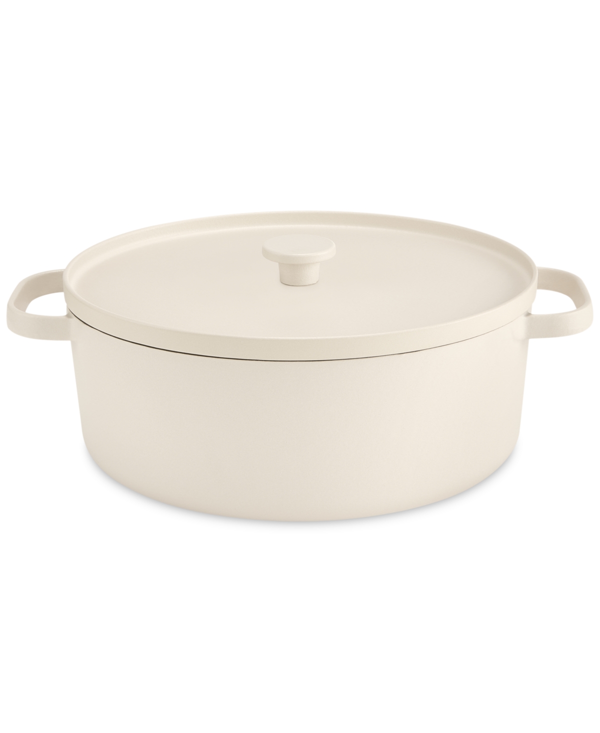 The Cellar Enameled Cast Iron 7-qt. Dutch Oven, Exclusively At Macy's In Cream