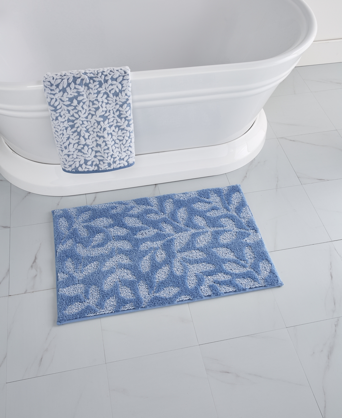 Charter Club Boxwood Rug, 20" X 30", Exclusively At Macy's In Blue