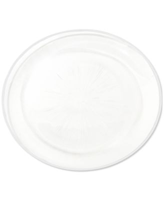 Elite Gold Glass Charger Plates, Set of 6