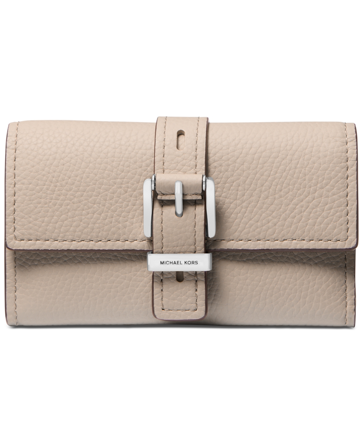 MICHAEL KORS MICHAEL MICHAEL KORS NOLITA MEDIUM FLAP TRIFOLD LEATHER WALLET 