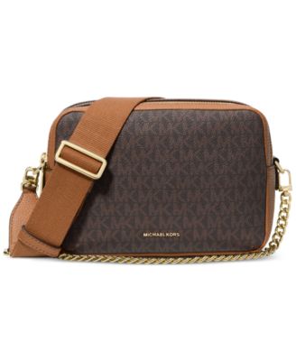 Michael Kors Bryant Medium Double Zip Chain Camera Crossbody