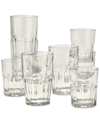 Bistro Glasses, Set of 8, Exclusively at Macy's