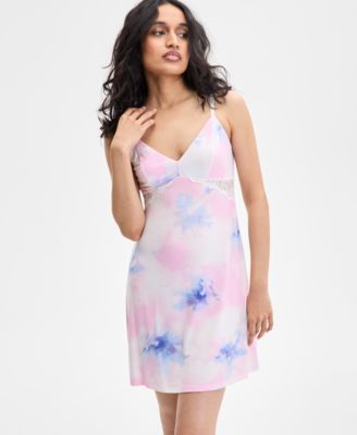 I.N.C. International Concepts - Women's Lace-Inset Knit Chemise