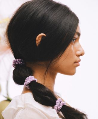 4-Pc. Pure Silk Back-to-Basics Skinny Scrunchies Set