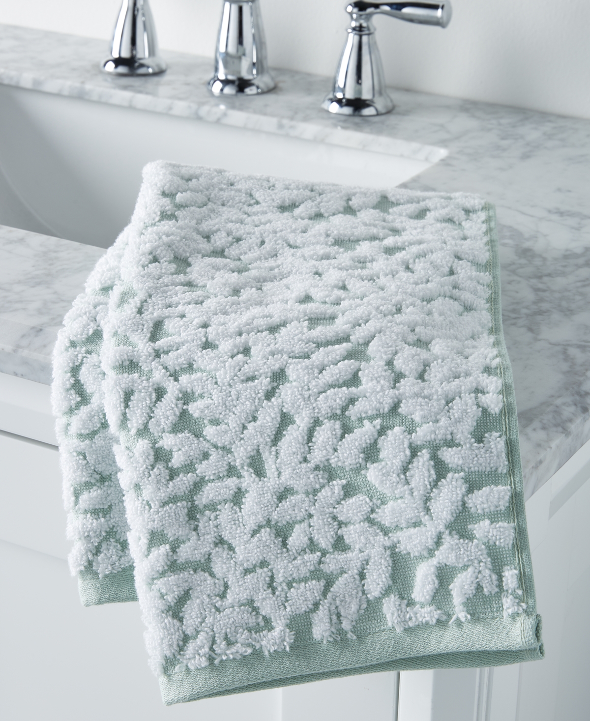 Charter Club Signature Boxwood Hand Towel, 20" X 30", Exclusively At Macy's In Moss