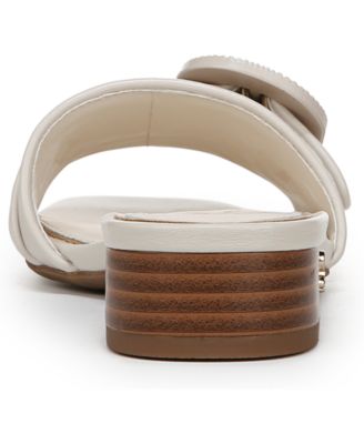 Women's Kandie Buckle Block Heel Slide Sandals