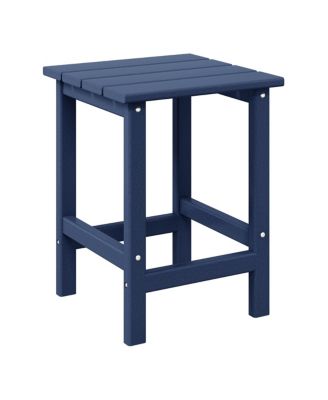 5-Piece Adirondack Chair with Folding Ottoman and Table Set