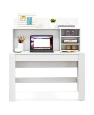 48 Inch Writing Computer Desk with Anti-Tipping Kits and Cable Management Hole