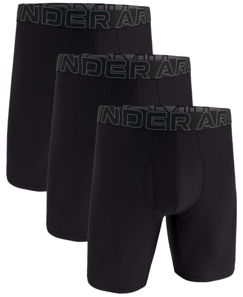 Трусы Tech для мужчин, 3 шт. — Under Armour, цвет: Чёрный
