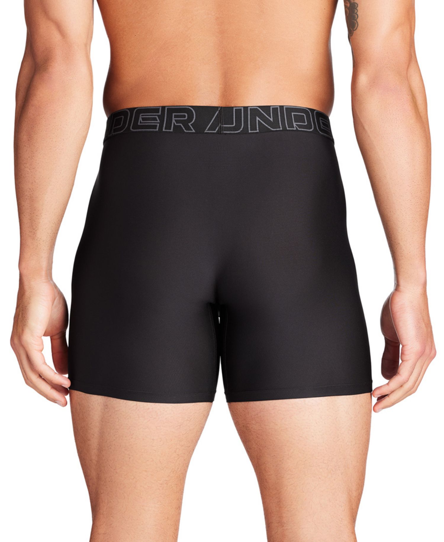 Men's 3-Pack Performance Tech Mesh 6" Boxer Briefs