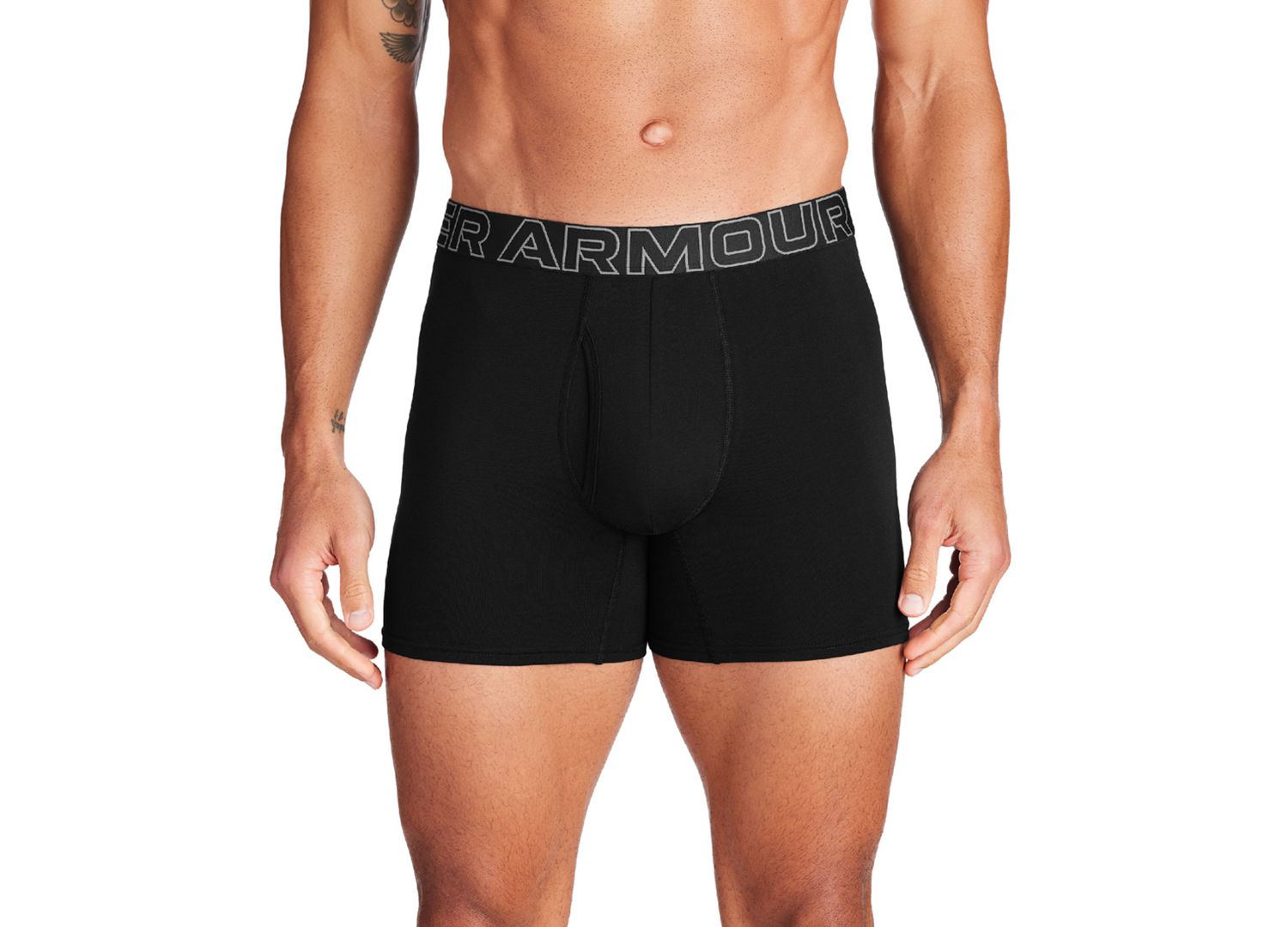 Men's Performance Solid 6" Boxer Briefs - 3-pack
