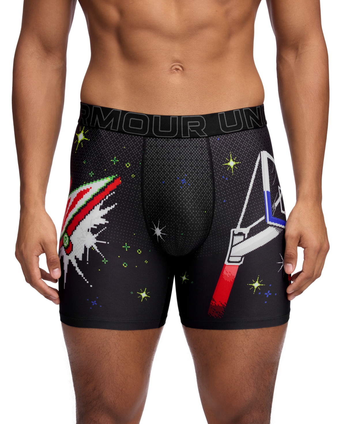 Men's Performance Tech Mesh Graphic 6" Boxer Briefs - Assorted