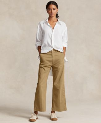 Polo Ralph Lauren - Women's Chino Wide-Leg Pants