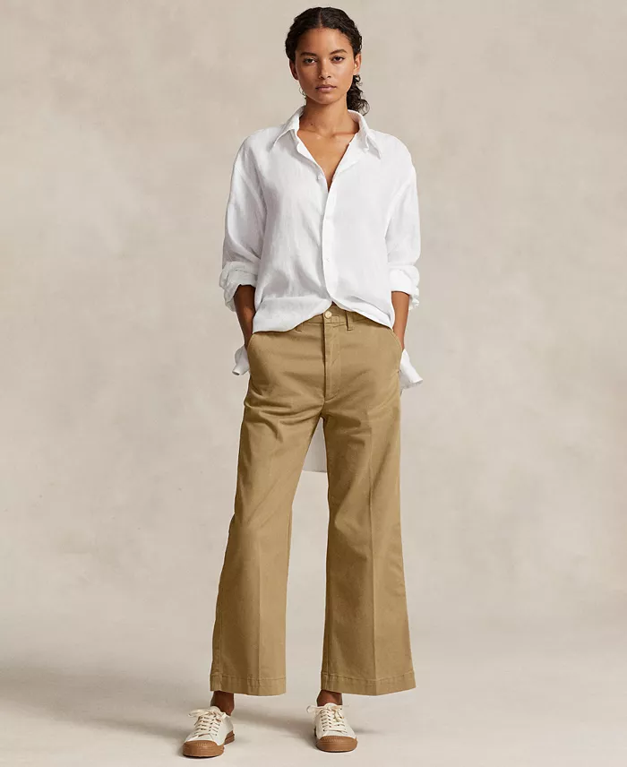 Women's Chino Wide-Leg Pants - thumbnail 2