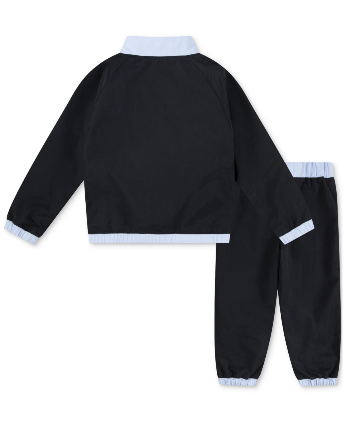 Jordan Baby Windbreaker Jacket & Pants, 2 Piece Set In Black