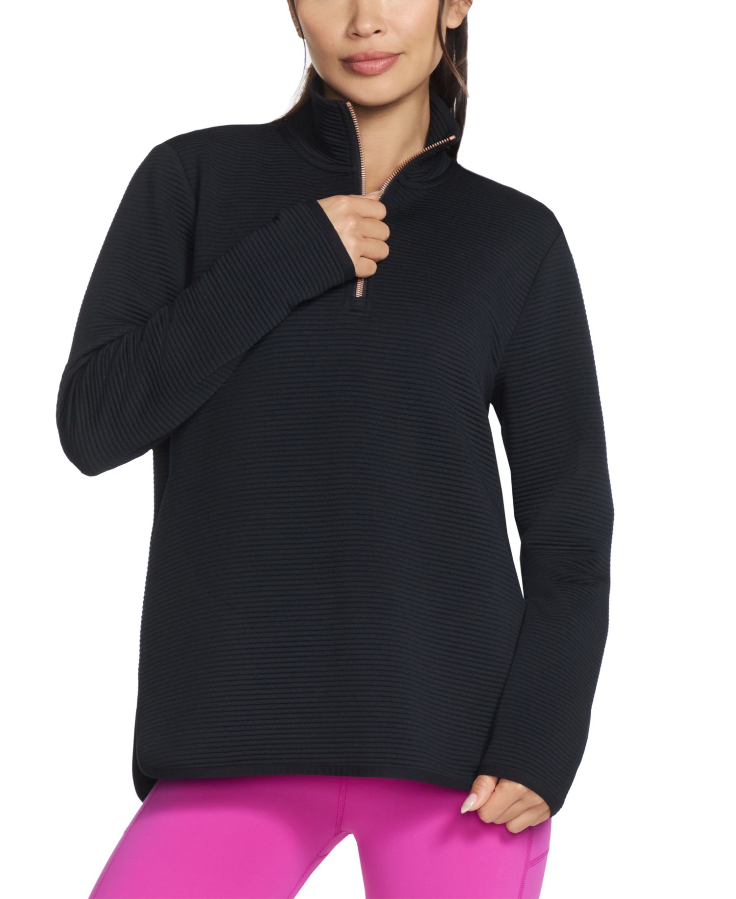 Женский пуфик Go Walk от Sketchers на молнии 1/4 - Удобный крой