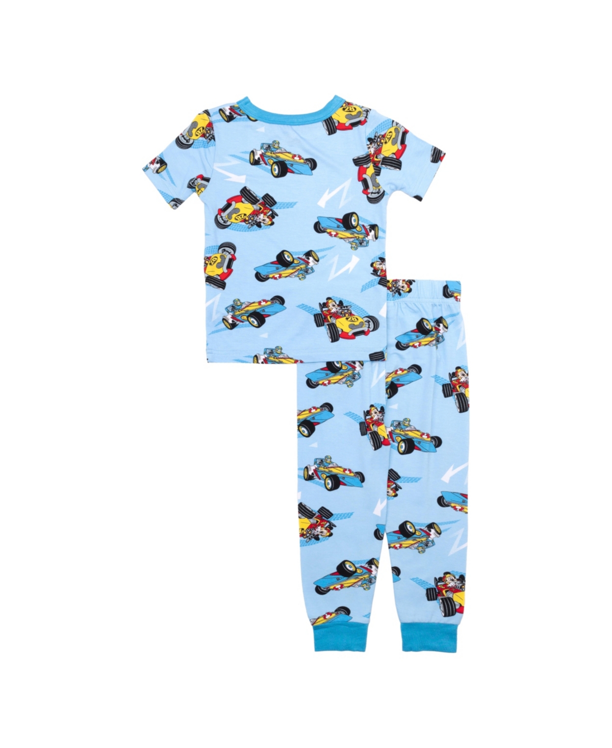 Mickey Mouse Toddler Boy Short Sleeve Tee And Open Leg Pant, 2-piece Pajama Set In Assorted
