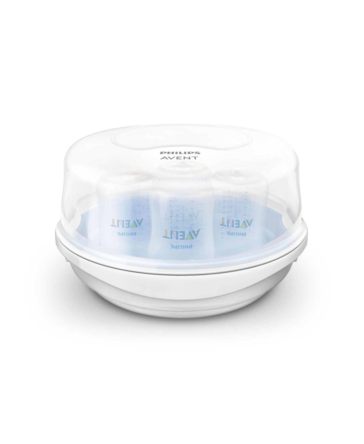 Microwave Steam Sterilizer for Baby Bottles, Pacifiers, Cups and More