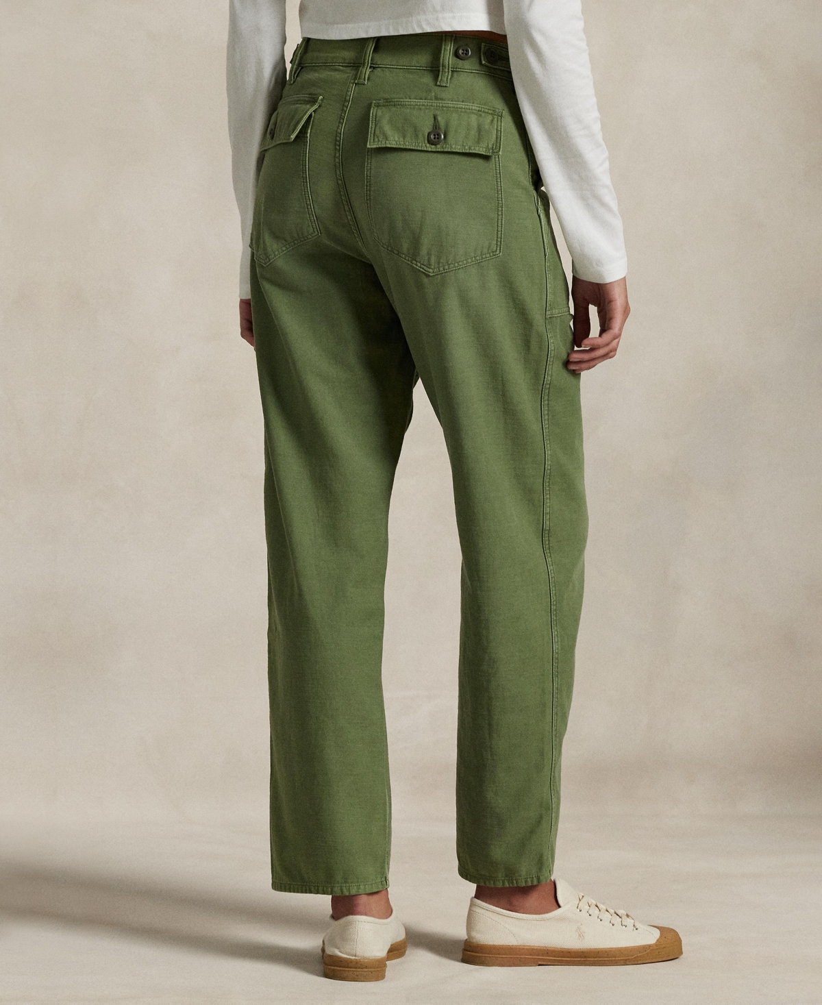Polo Ralph Lauren Women's The Ricky Pants In Olive