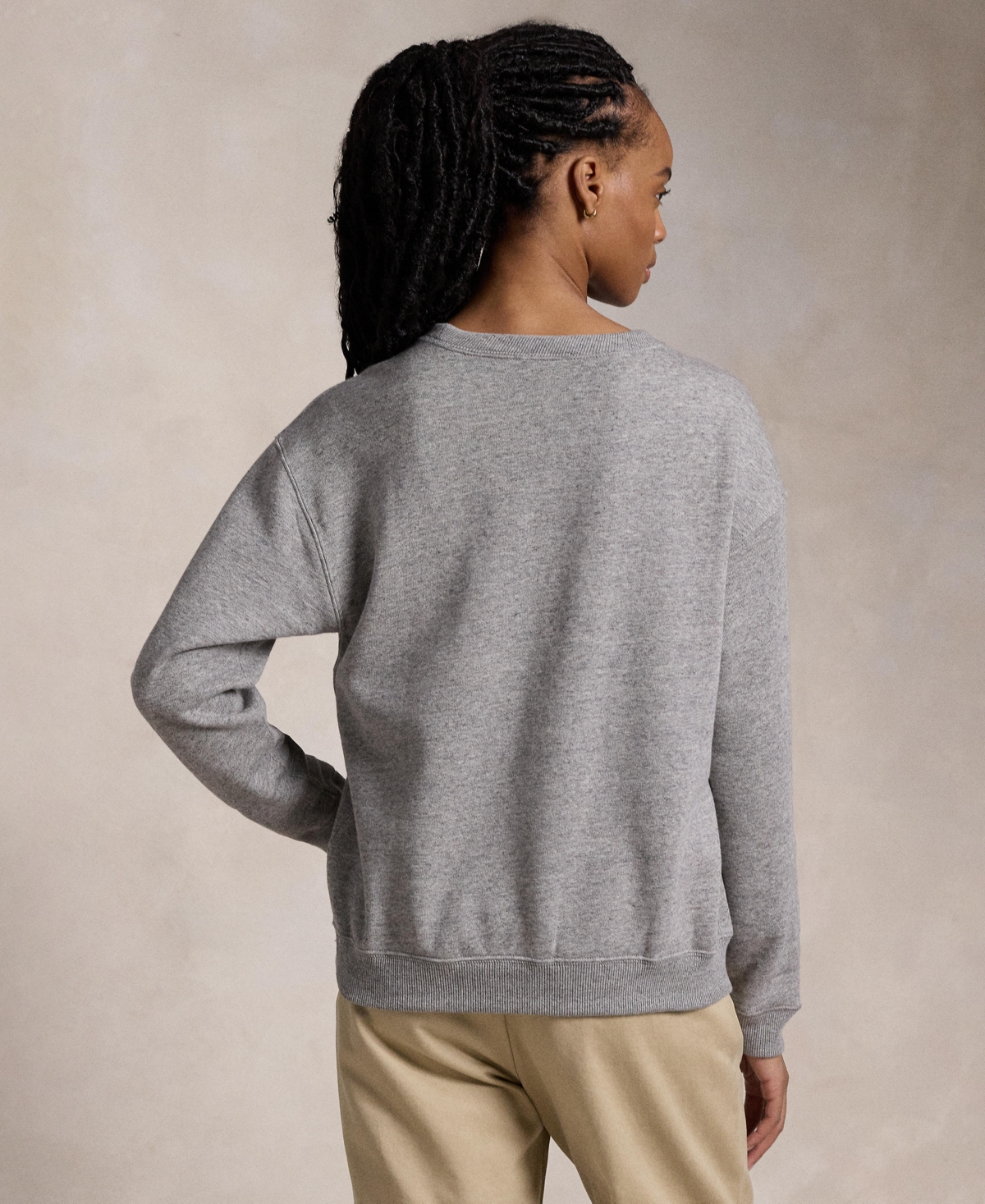POLO RALPH LAUREN WOMEN'S FLEECE CREWNECK SWEATSHIRT 