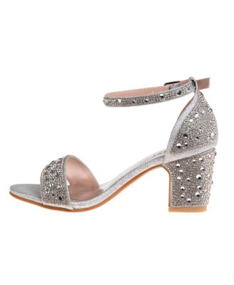 Little Girls Low Heeled Dress Shoes. (Little Kids/Big